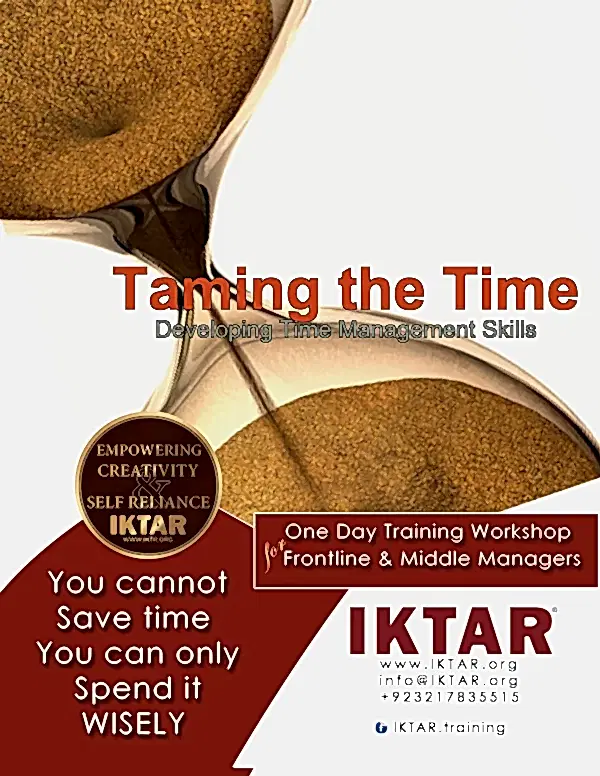 training on time management, time management training